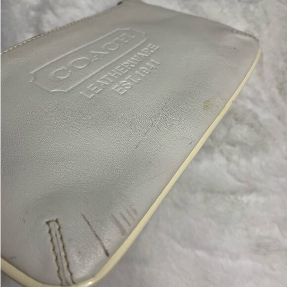 COACH Off White Wristlet - Picture 5 of 5